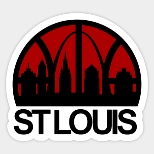 St. Louis Skyline Sticker